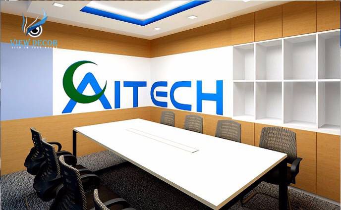 Thiết kế thi công nội thất văn phòng công ty Aitech Việt Nam